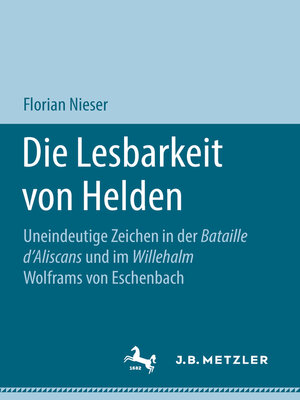 cover image of Die Lesbarkeit von Helden